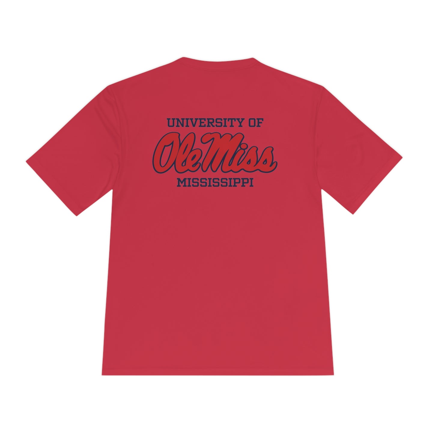 Ole Miss Unisex Moisture Wicking Tee