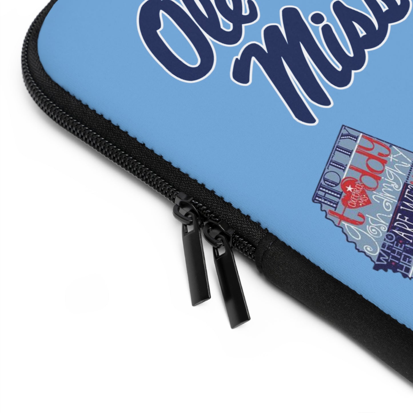 Ole Miss Laptop Sleeve (Blue)