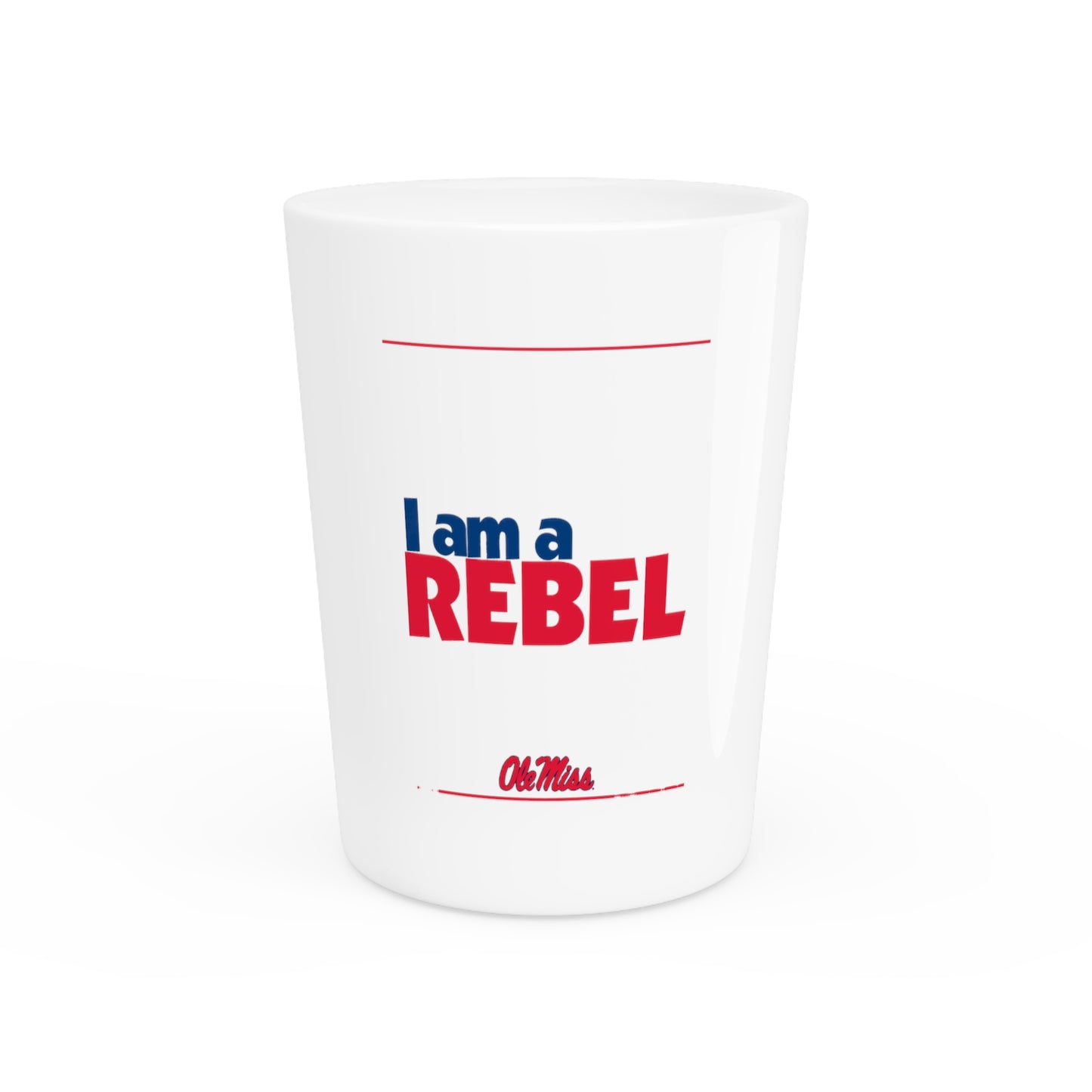 I am a Rebel Shot Glass