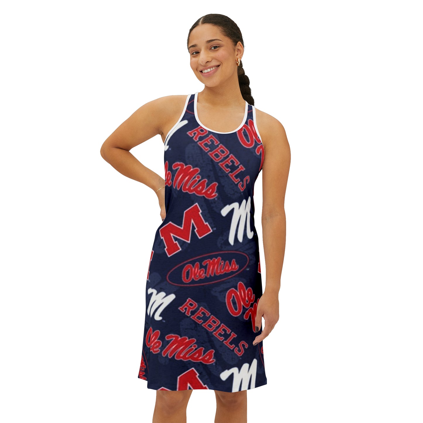 Ole Miss Women's Racerback Dress (AOP)