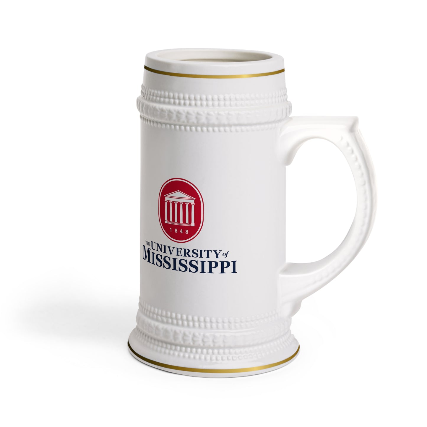 University of Mississippi Beer Stein Mug