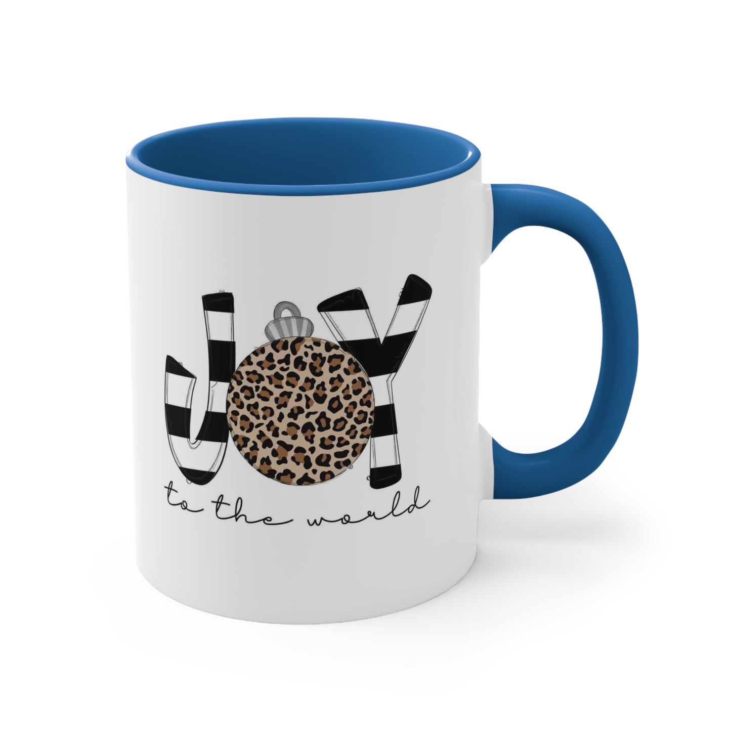 Joy to the World Accent Coffee Mug, 11oz