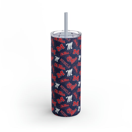 Ole Miss Maars Maker Skinny Matte Tumbler, 20oz