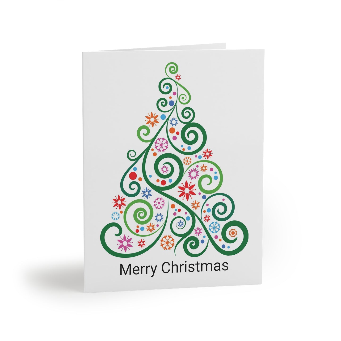 Christmas Tree Greeting cards (8)