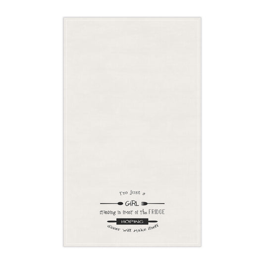 I'm just a girl... Kitchen Towel