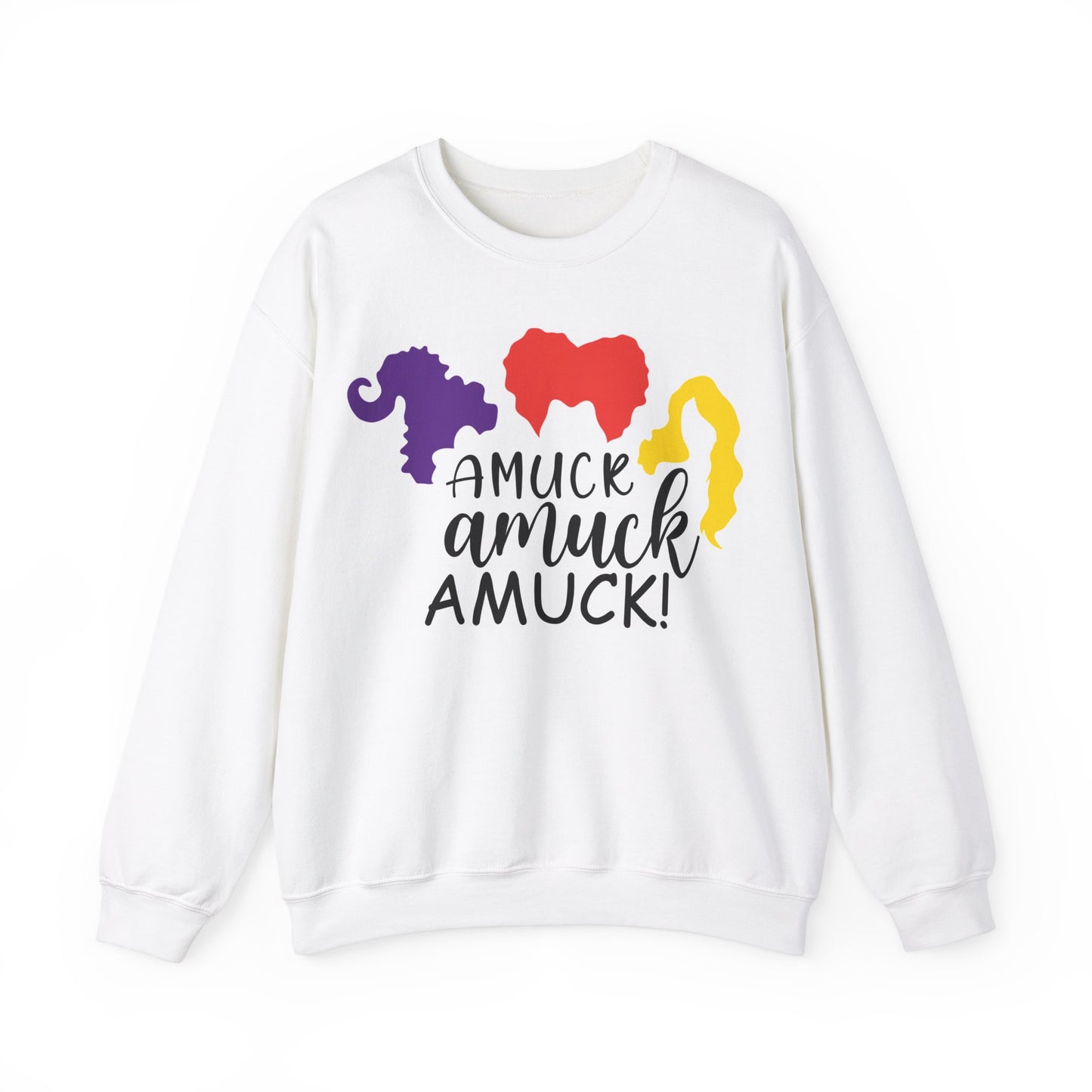 Hocus Pocus Amuck Unisex Heavy Blend™ Crewneck Sweatshirt