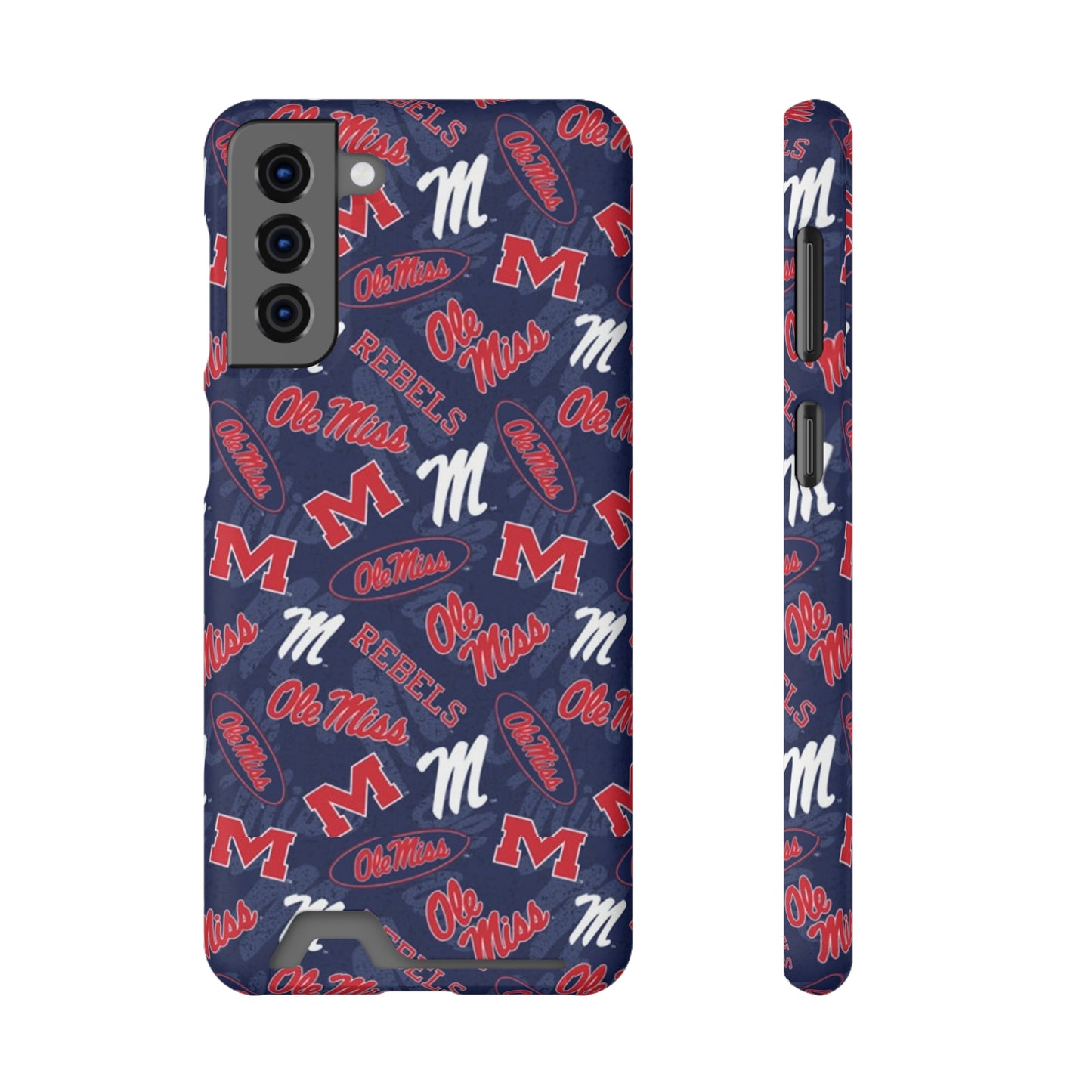 Ole Miss Phone Case With Card Holder