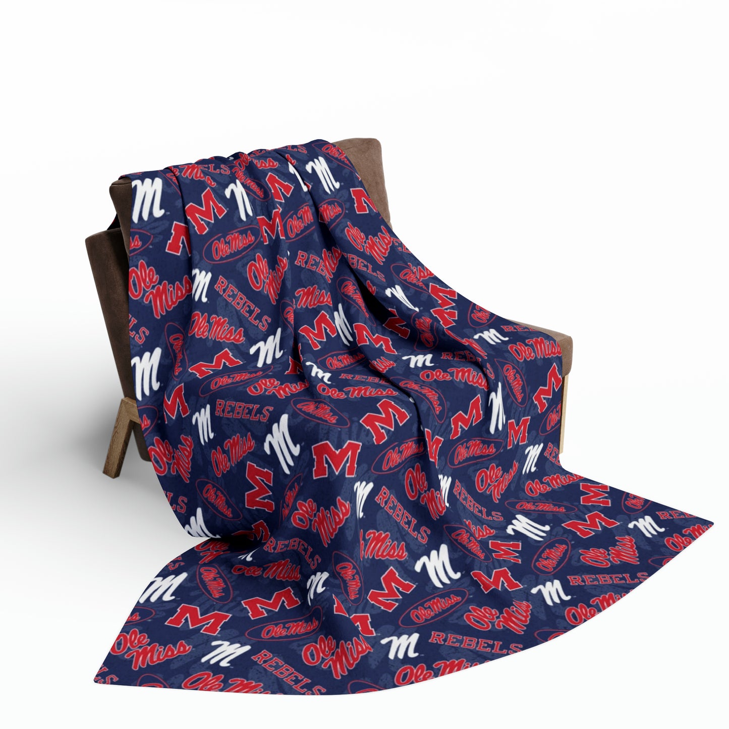 Ole Miss Arctic Fleece Blanket