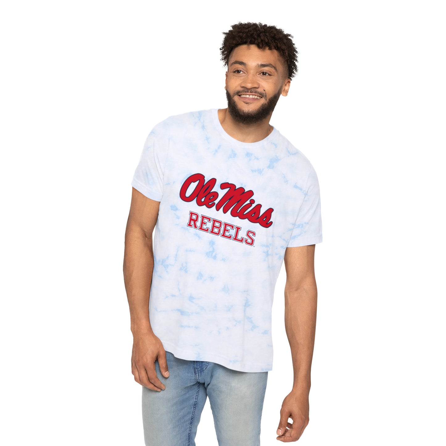 Ole Miss Rebels Unisex FWD Fashion Tie-Dyed T-Shirt