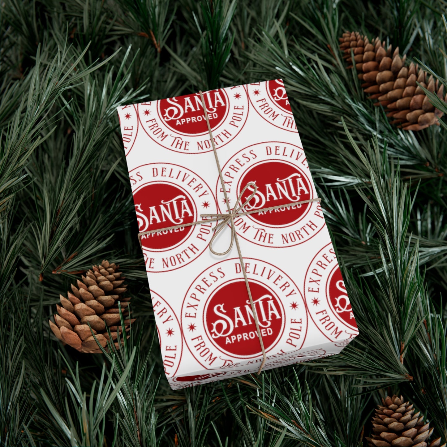 Santa Express Delivery Gift Wrap Papers