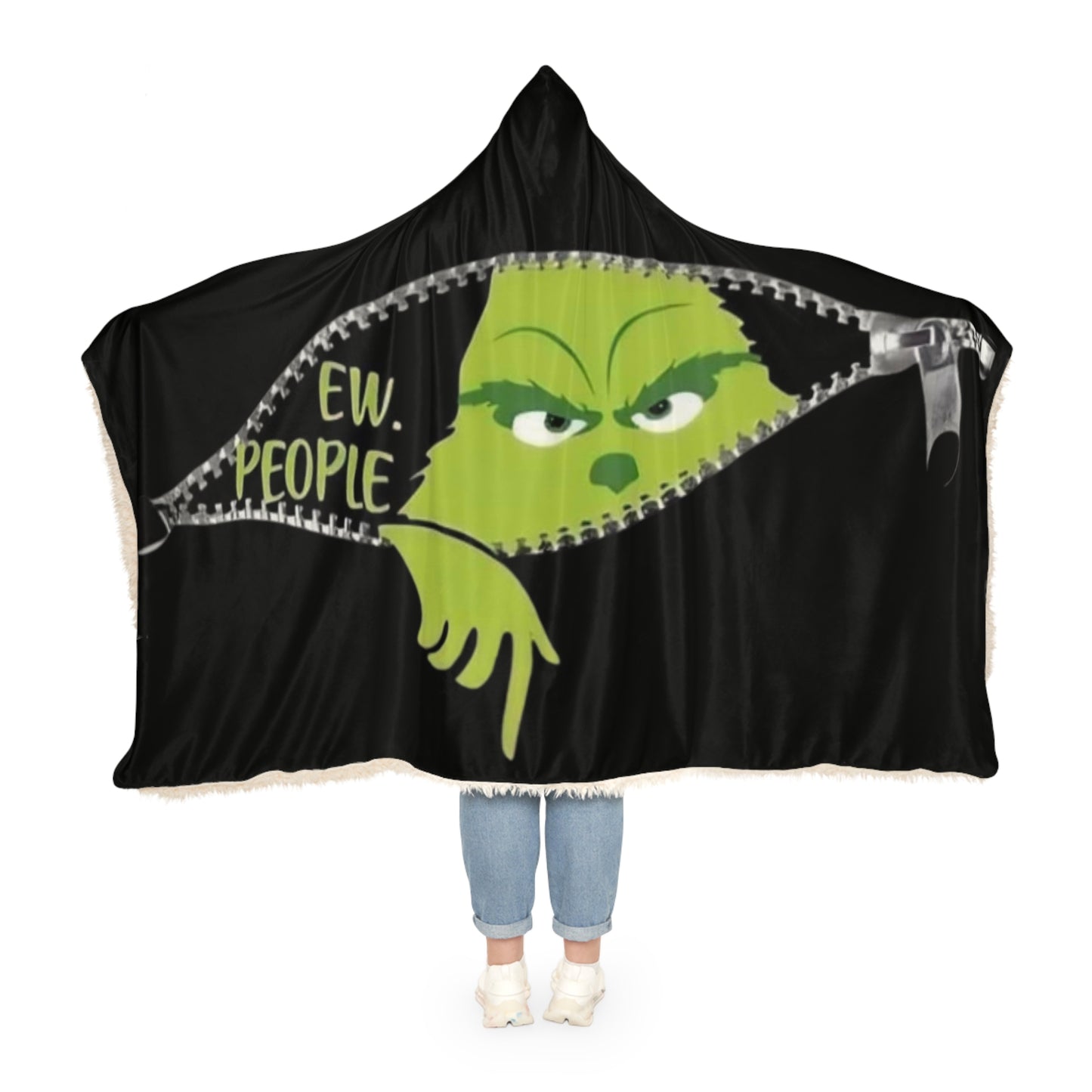 Grinch Snuggle Blanket