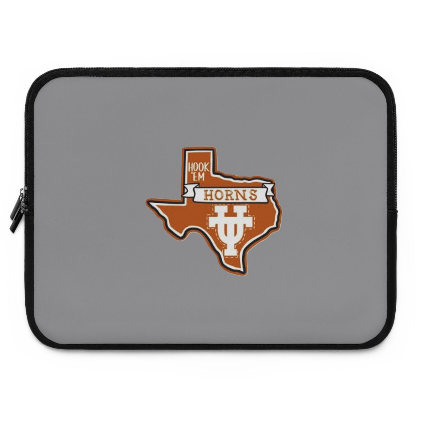 University of Texas Hookem Horns Laptop Sleeve (Gray)