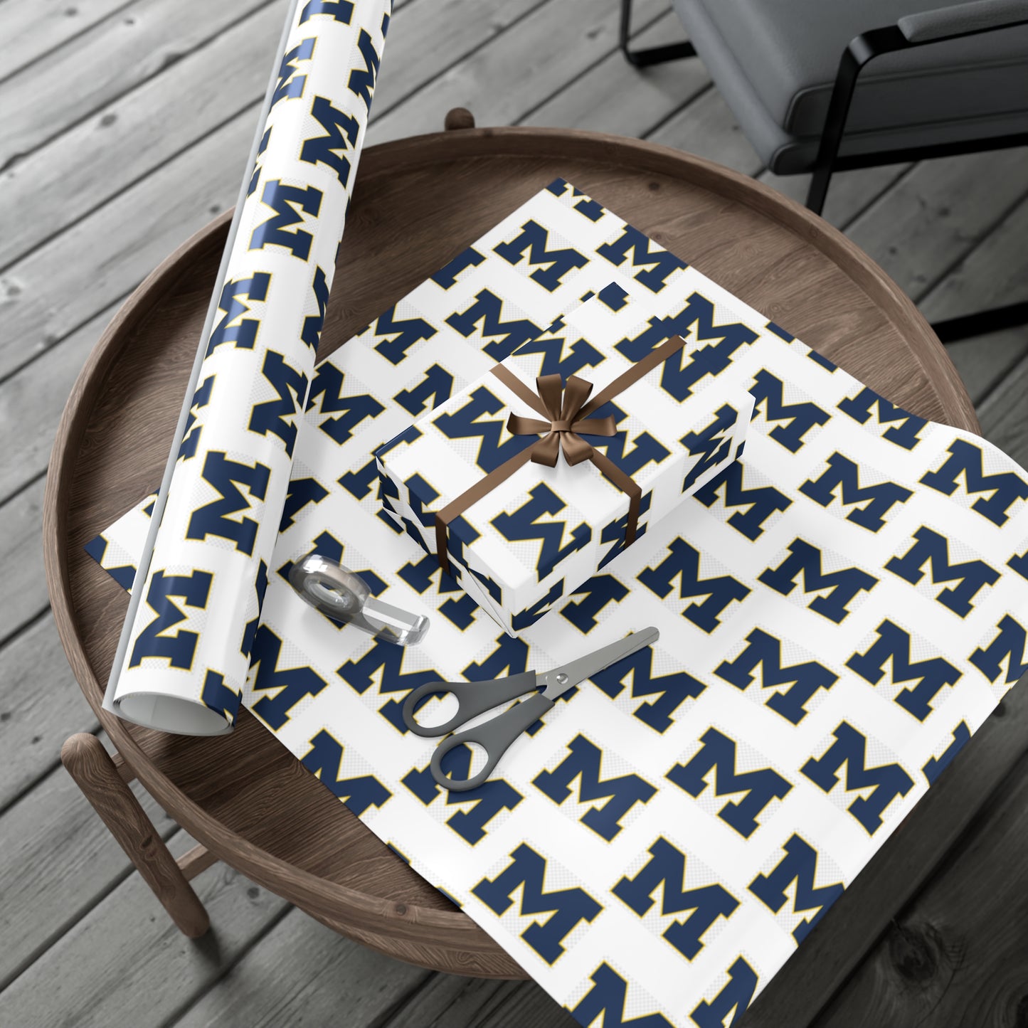 University of Michigan Gift Wrap Papers
