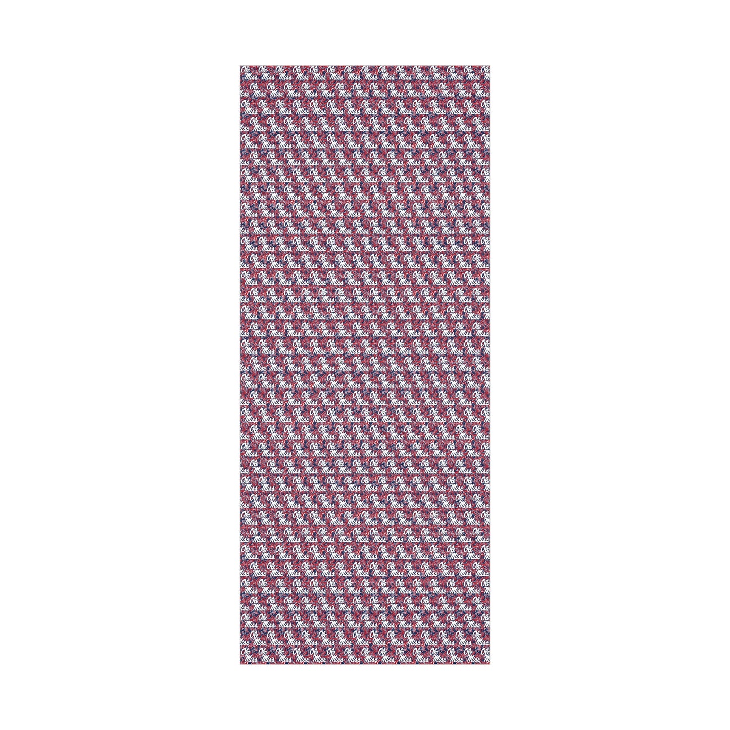 Ole Miss Abstract Gift Wrap Papers