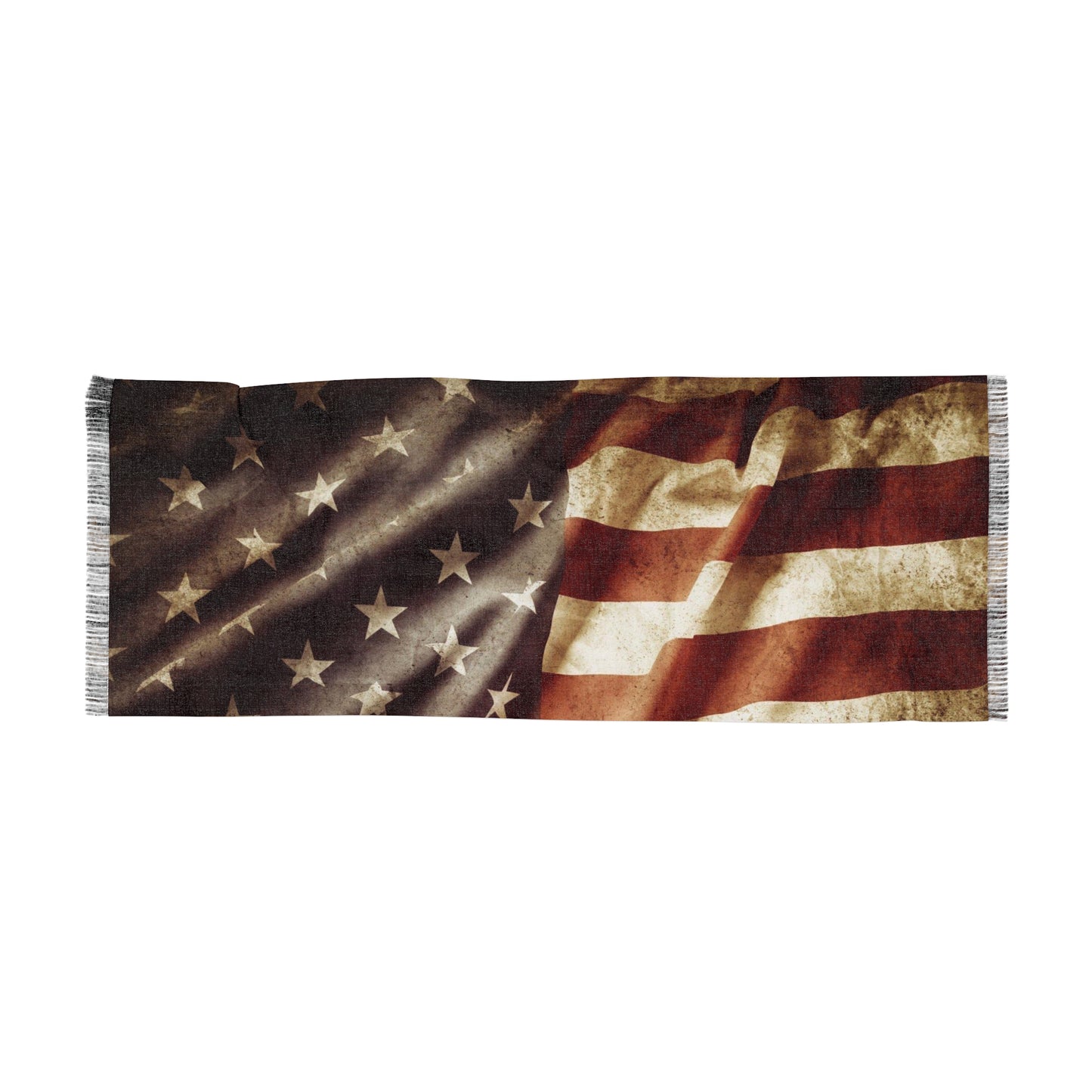 American Flag (Worn) Light Scarf