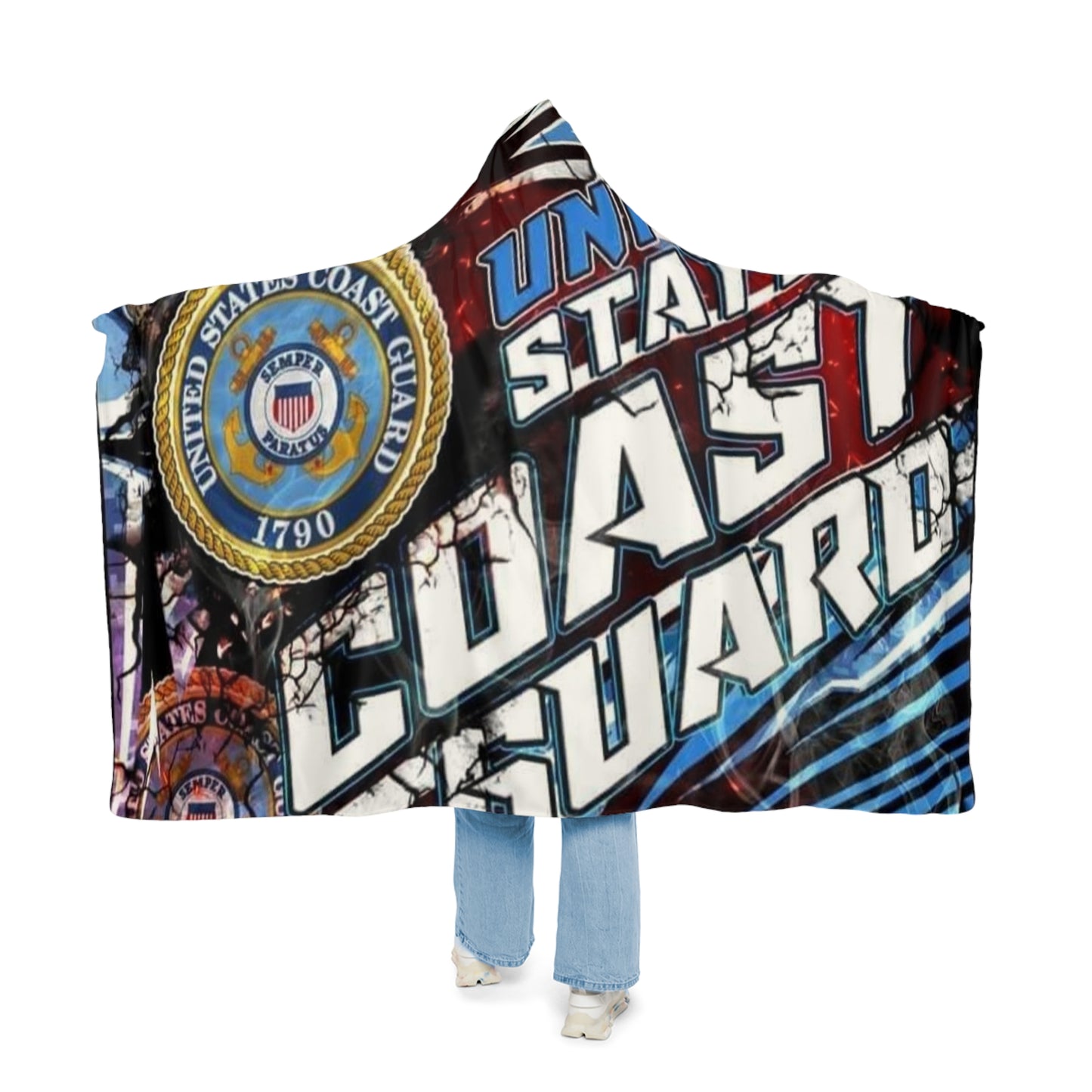 US Coast Guard Snuggle Blanket