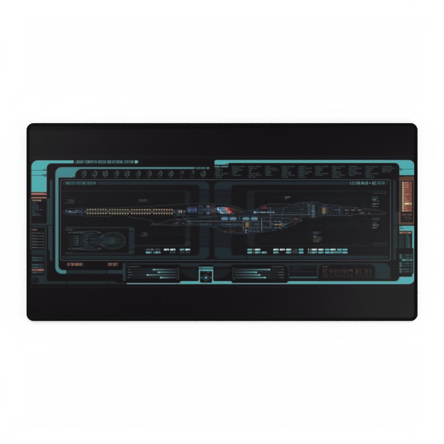 Enterprise LCARS Desk Mats