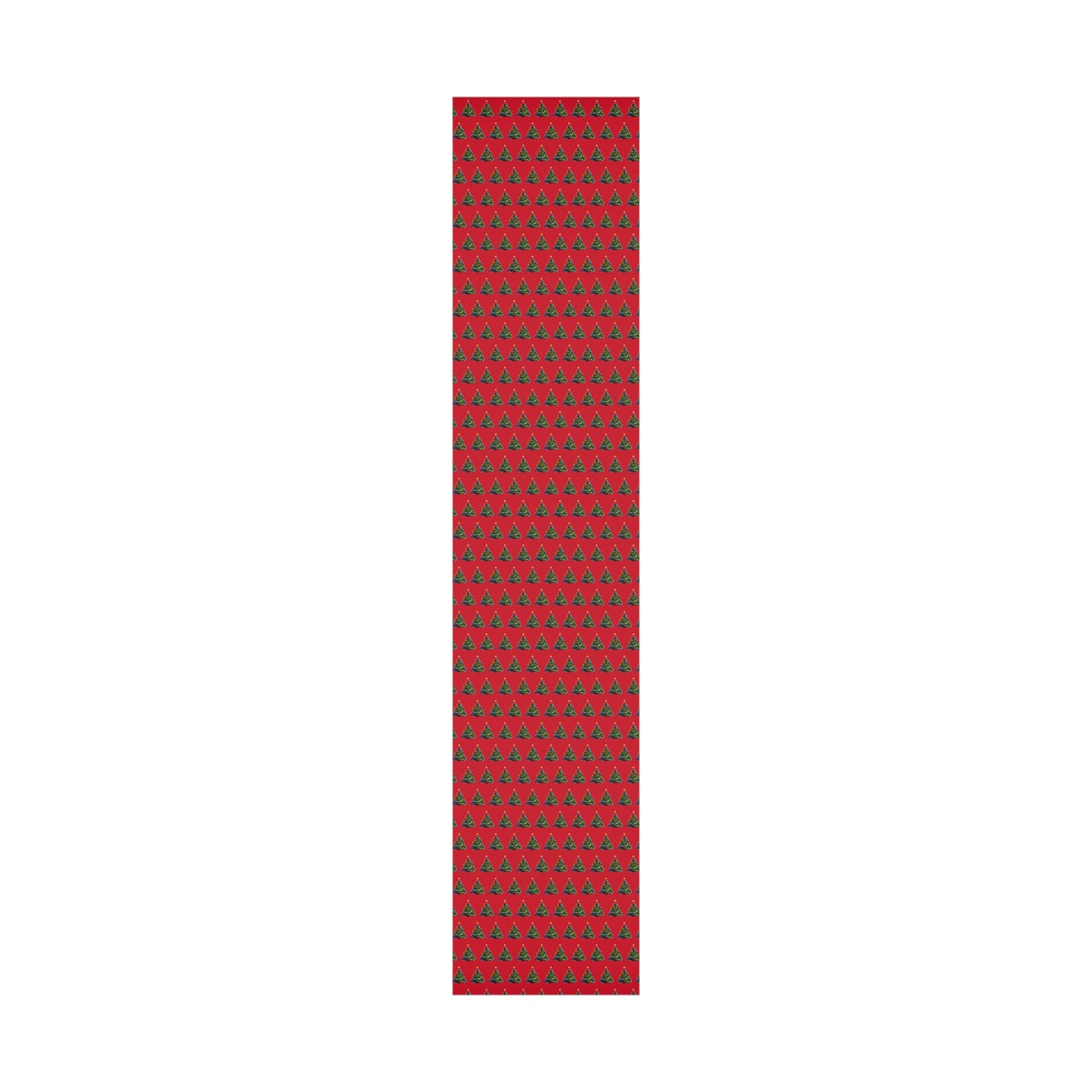 Swirly Christmas Tree Gift Wrap Papers