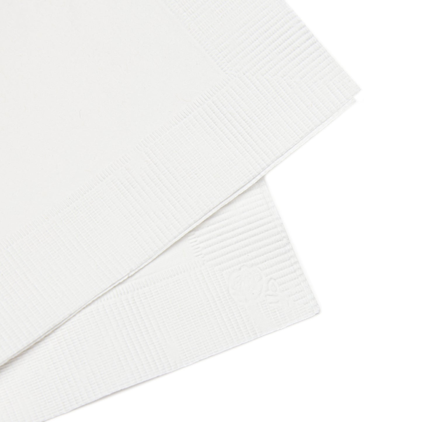 REBS White Coined Napkins