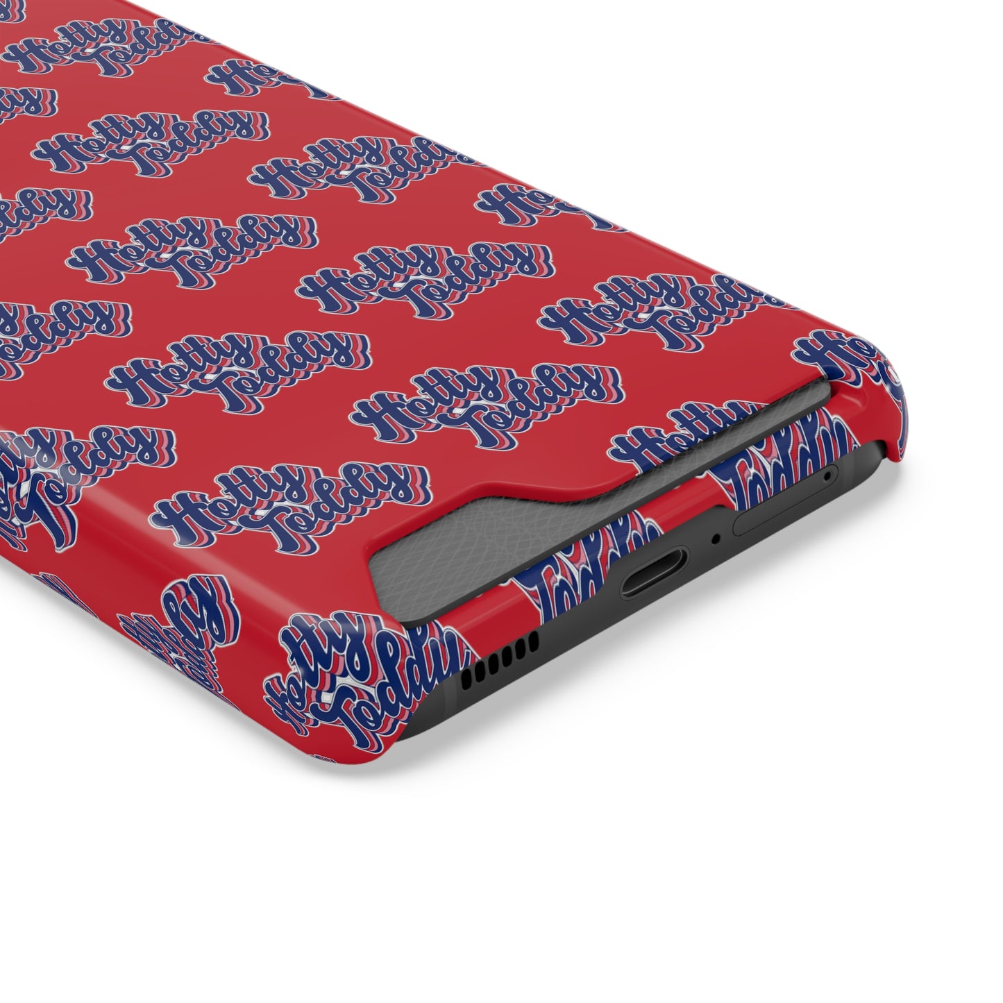 iPhone and Samsung Hotty Toddy (RED) Phone Case With Card Holder