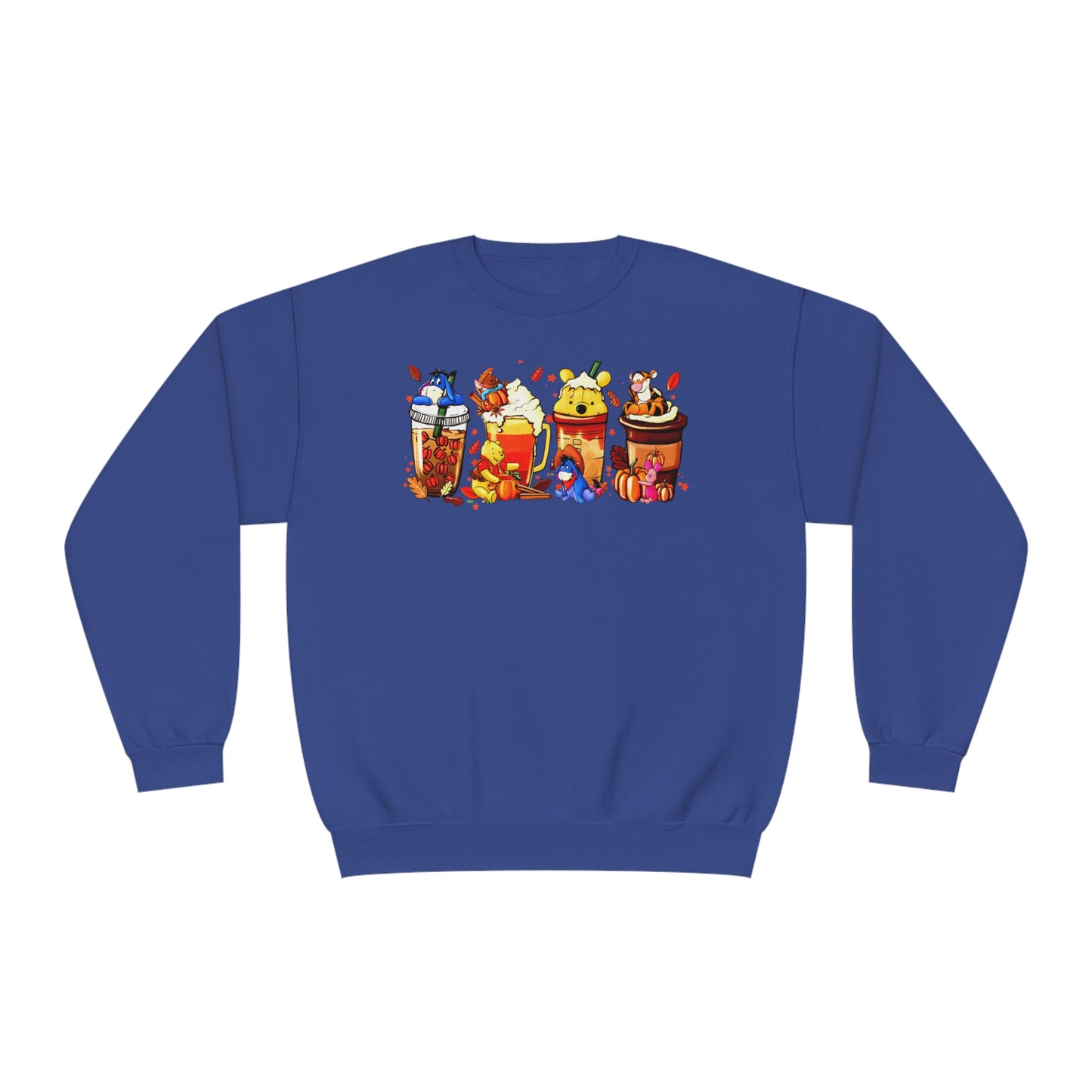 Pooh Bear Latte Unisex NuBlend® Crewneck Sweatshirt