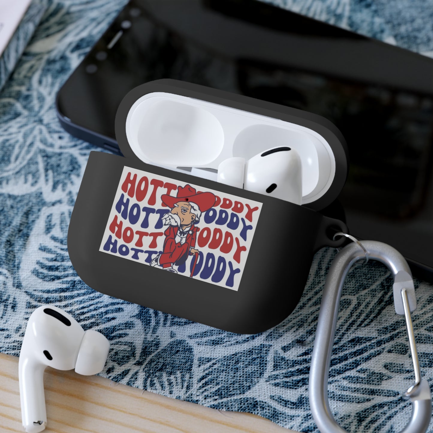 Ole Miss Hotty Toddy AirPods and AirPods Pro Case Cover