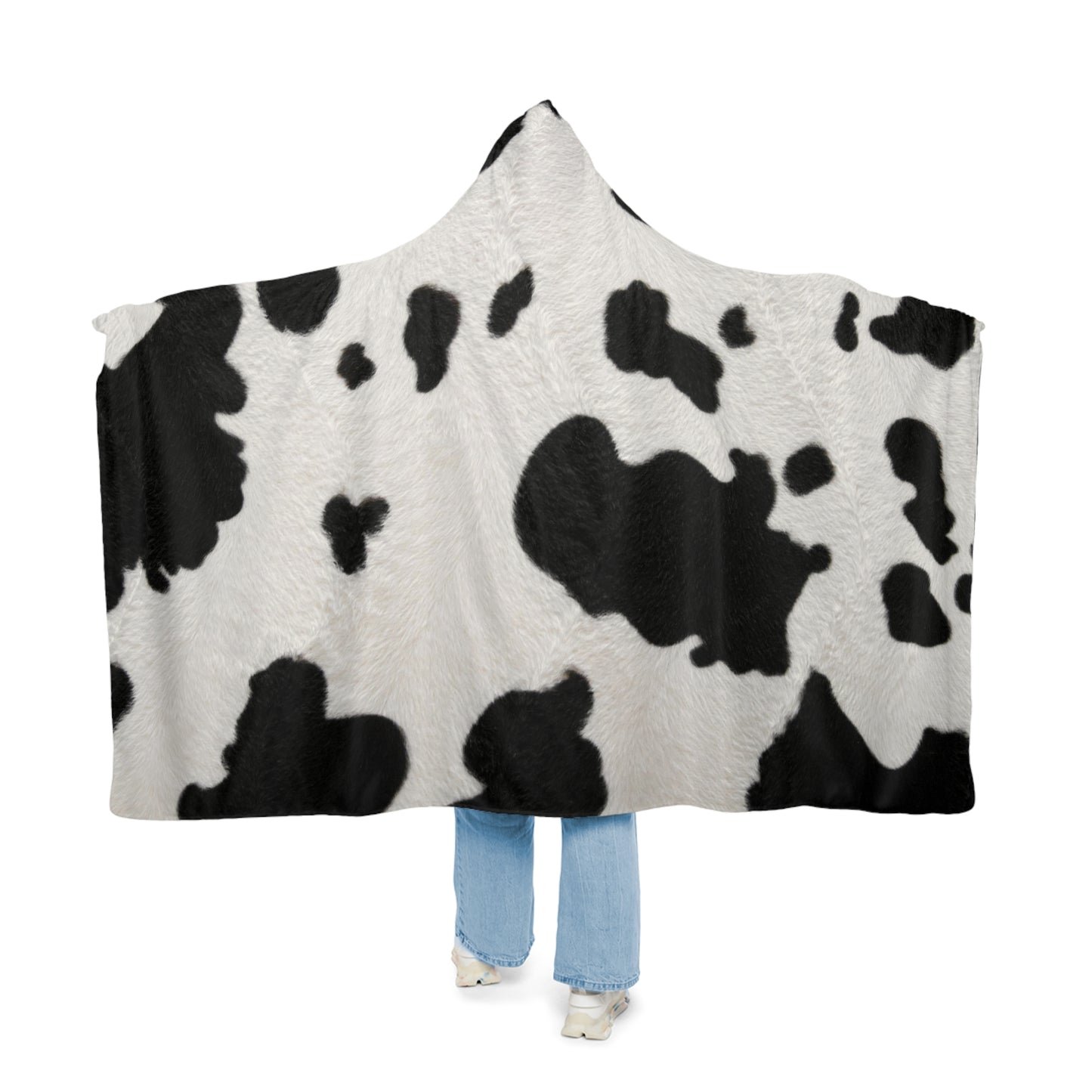 Cow Print Snuggle Blanket
