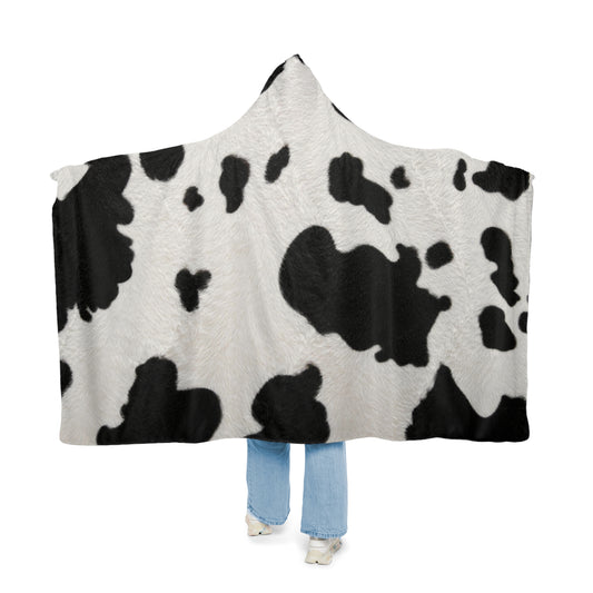 Cow Print Snuggle Blanket