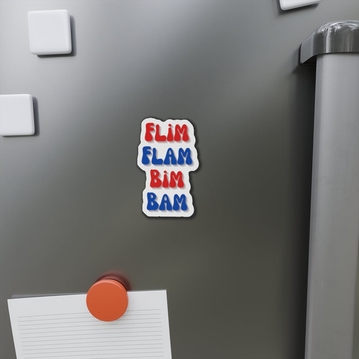 Flim Flam Bim Bam Die-Cut Magnets