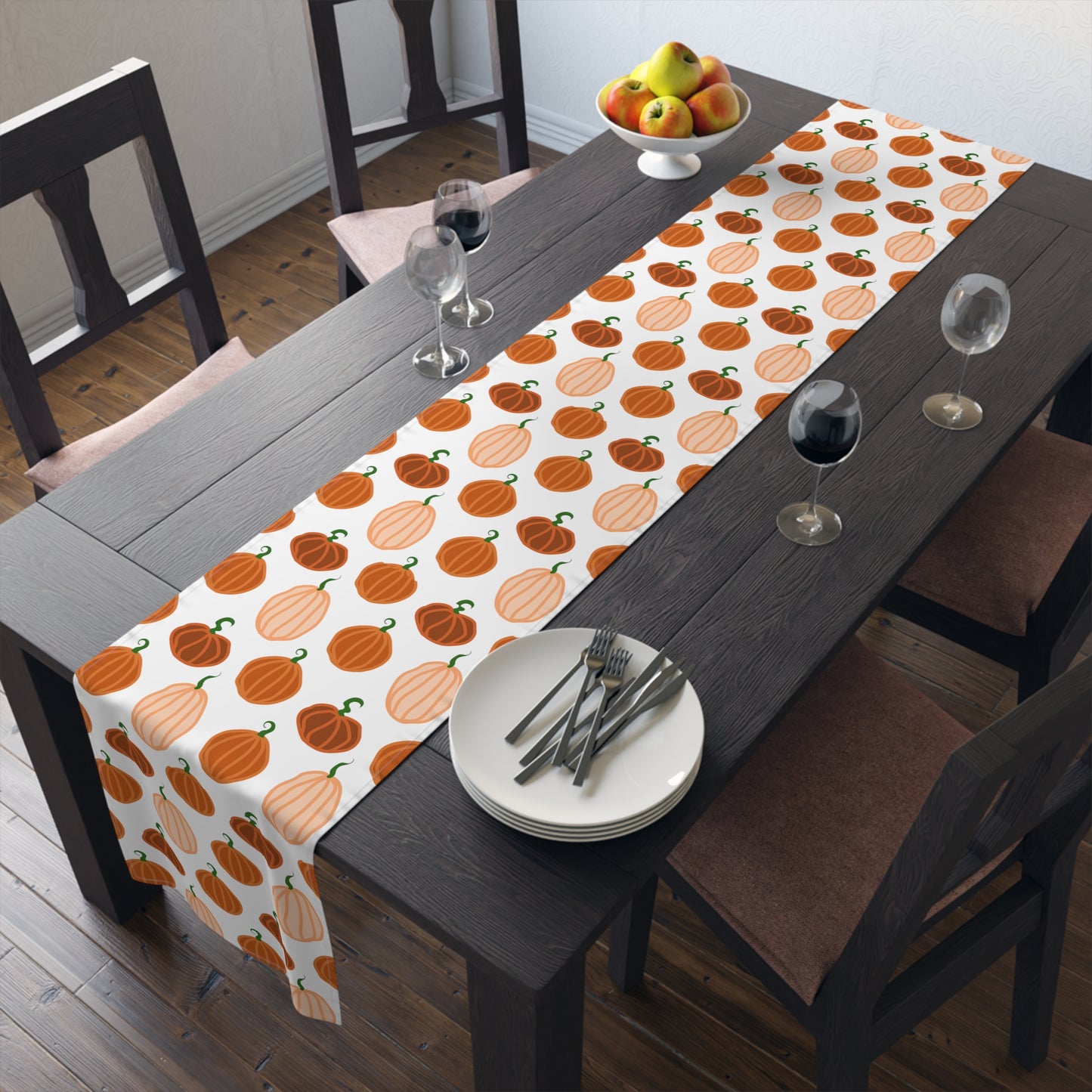 Pumpkin Table Runner (Cotton, Poly)