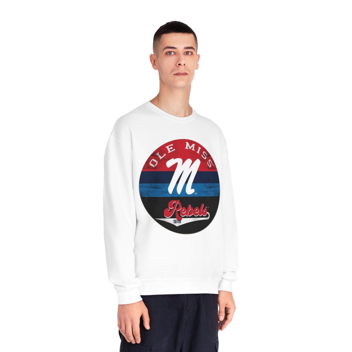 Ole Miss Rebels Unisex NuBlend® Crewneck Sweatshirt