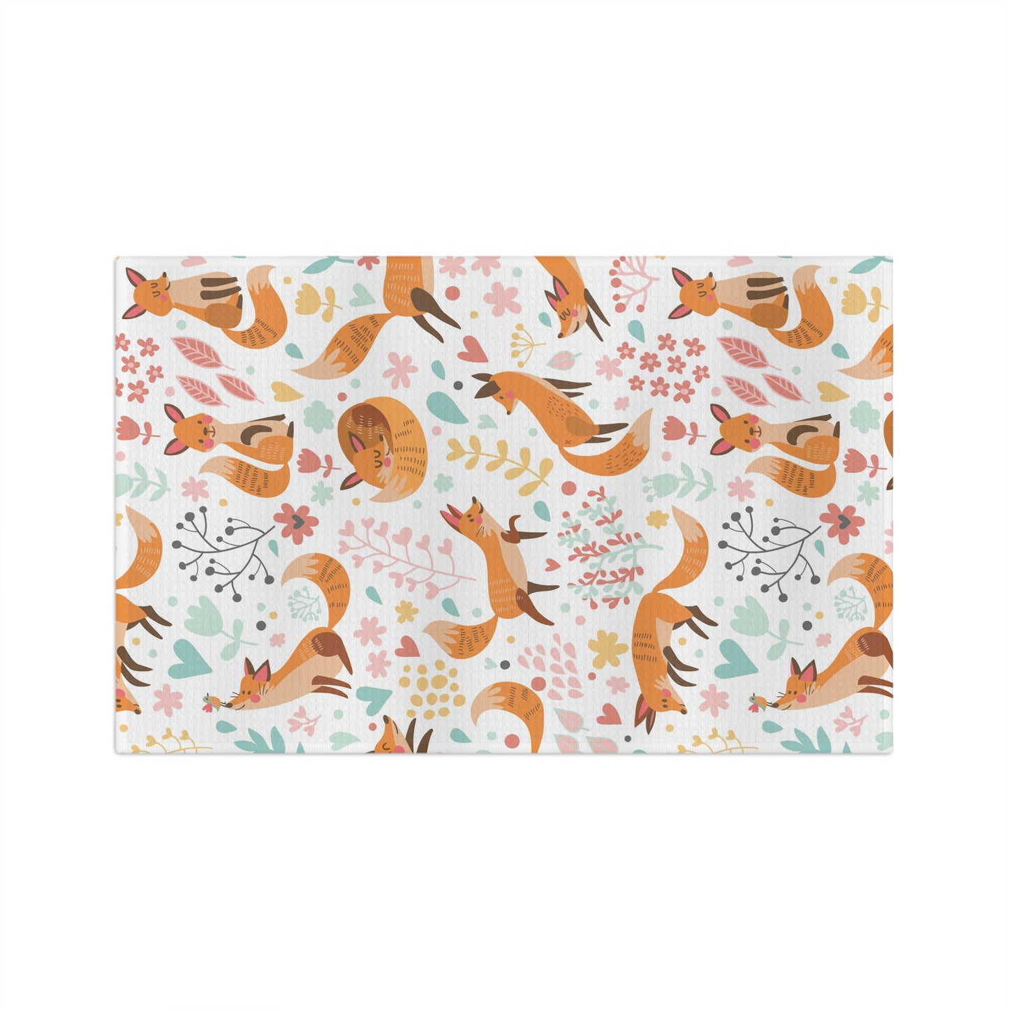Foxes Soft Tea Towel