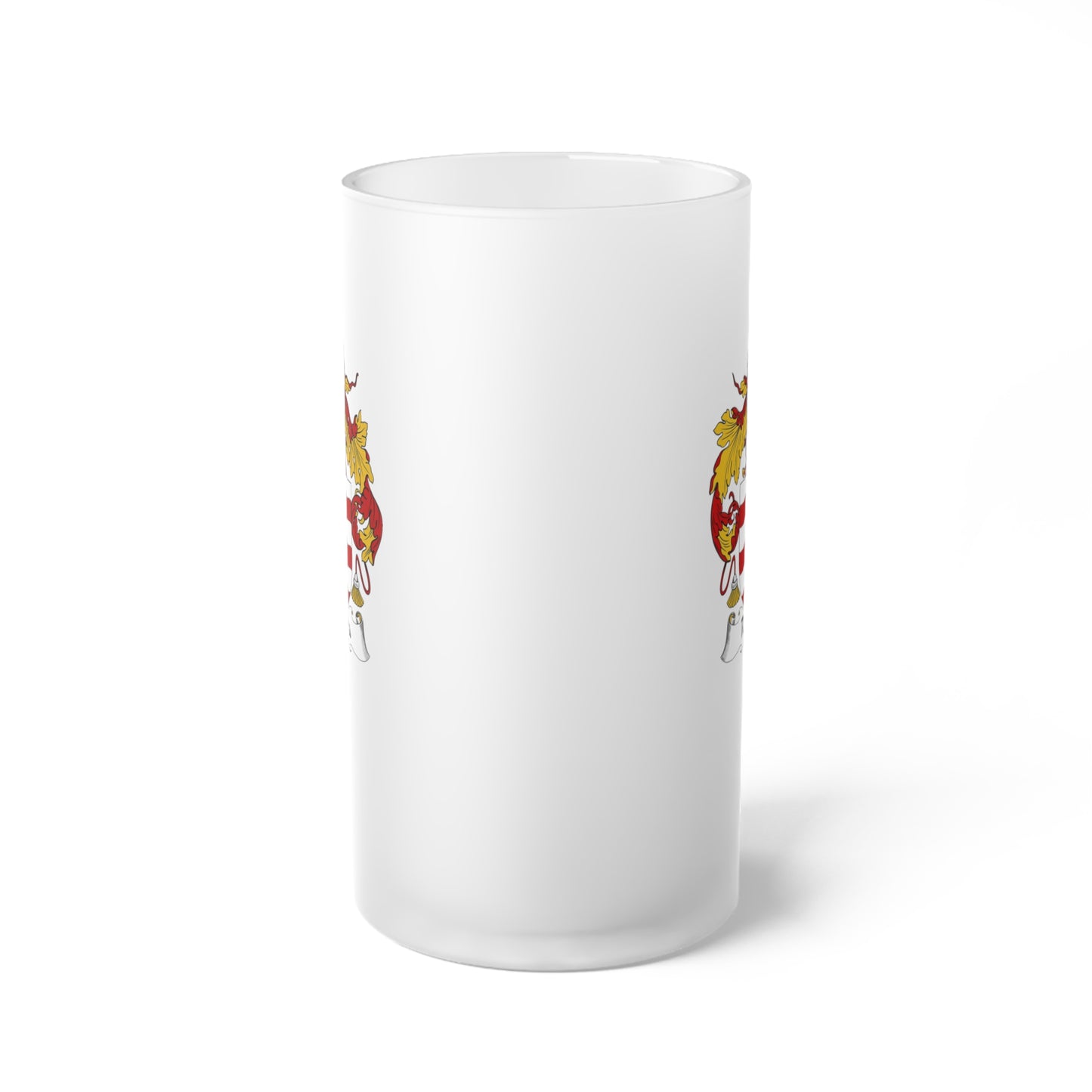 Rivera Frosted Glass Beer Mug