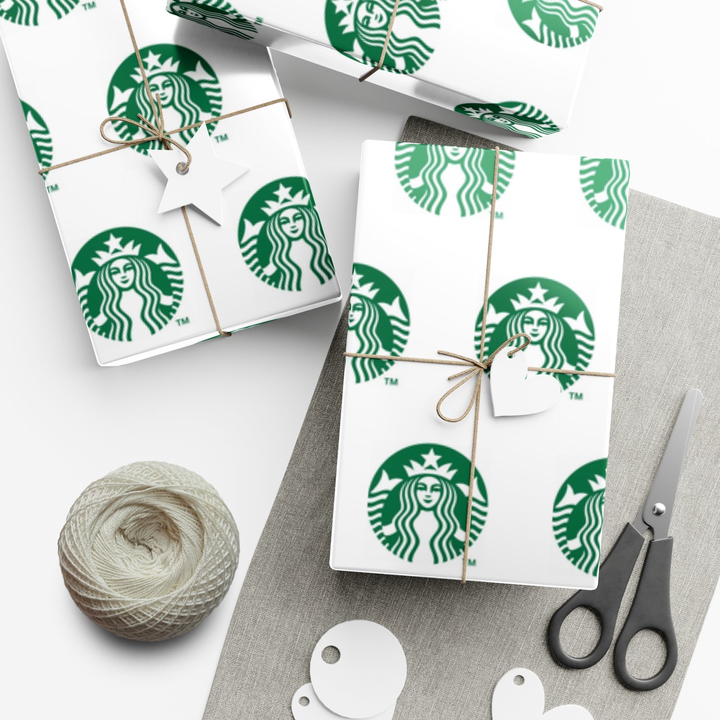 Starbucks Gift Wrap Papers