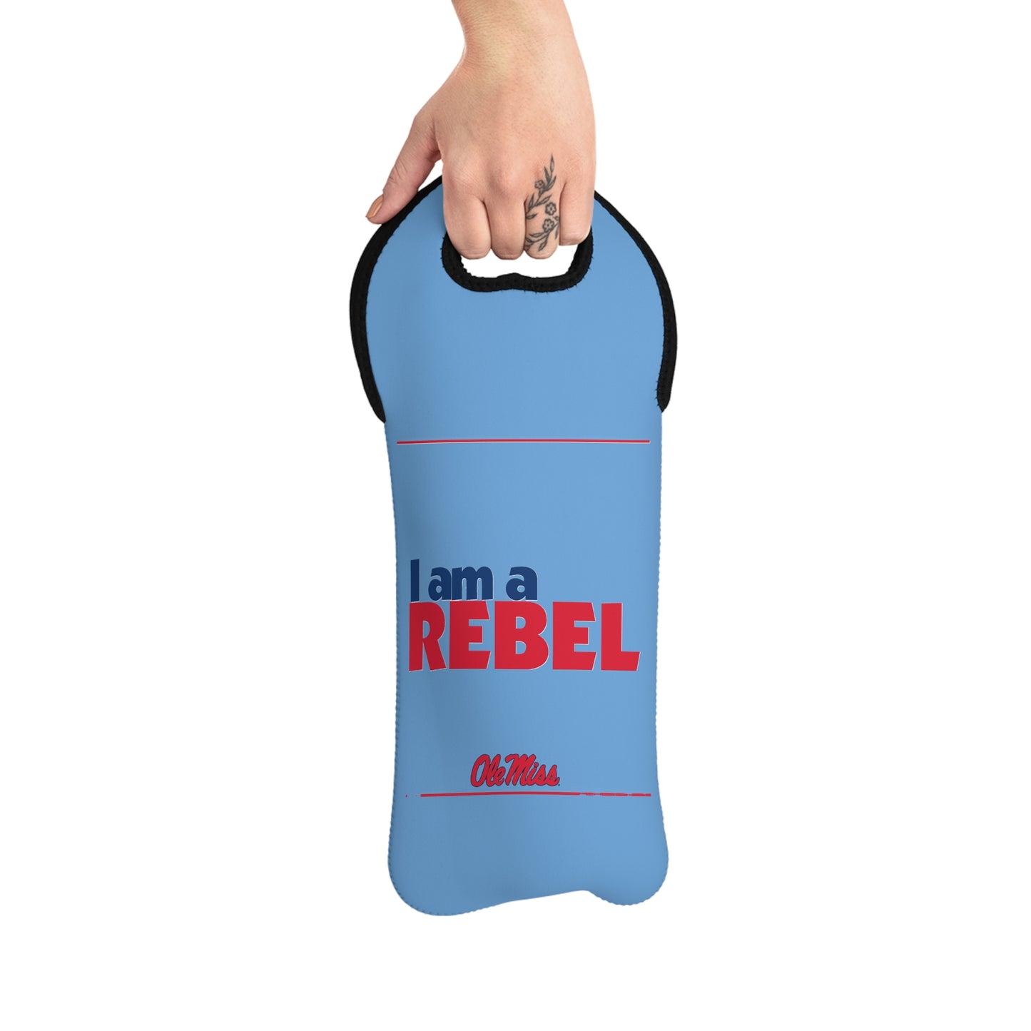 I am a Rebel Wine Tote Bag