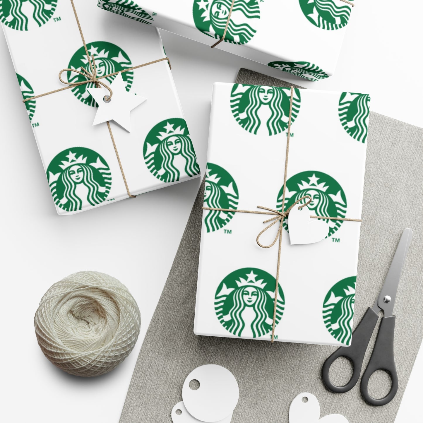 Starbucks Gift Wrap Papers