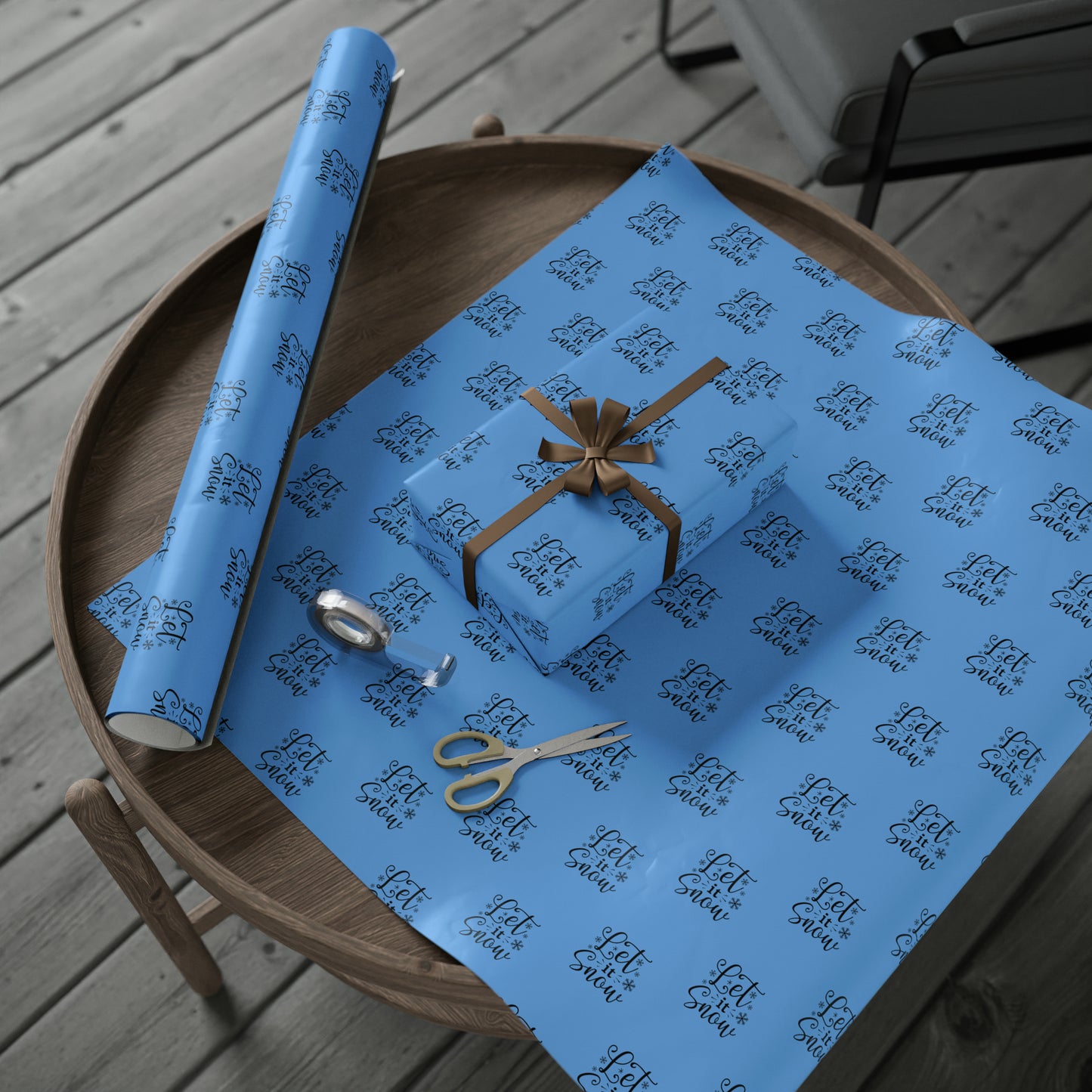 Let It Snow Wrapping Paper