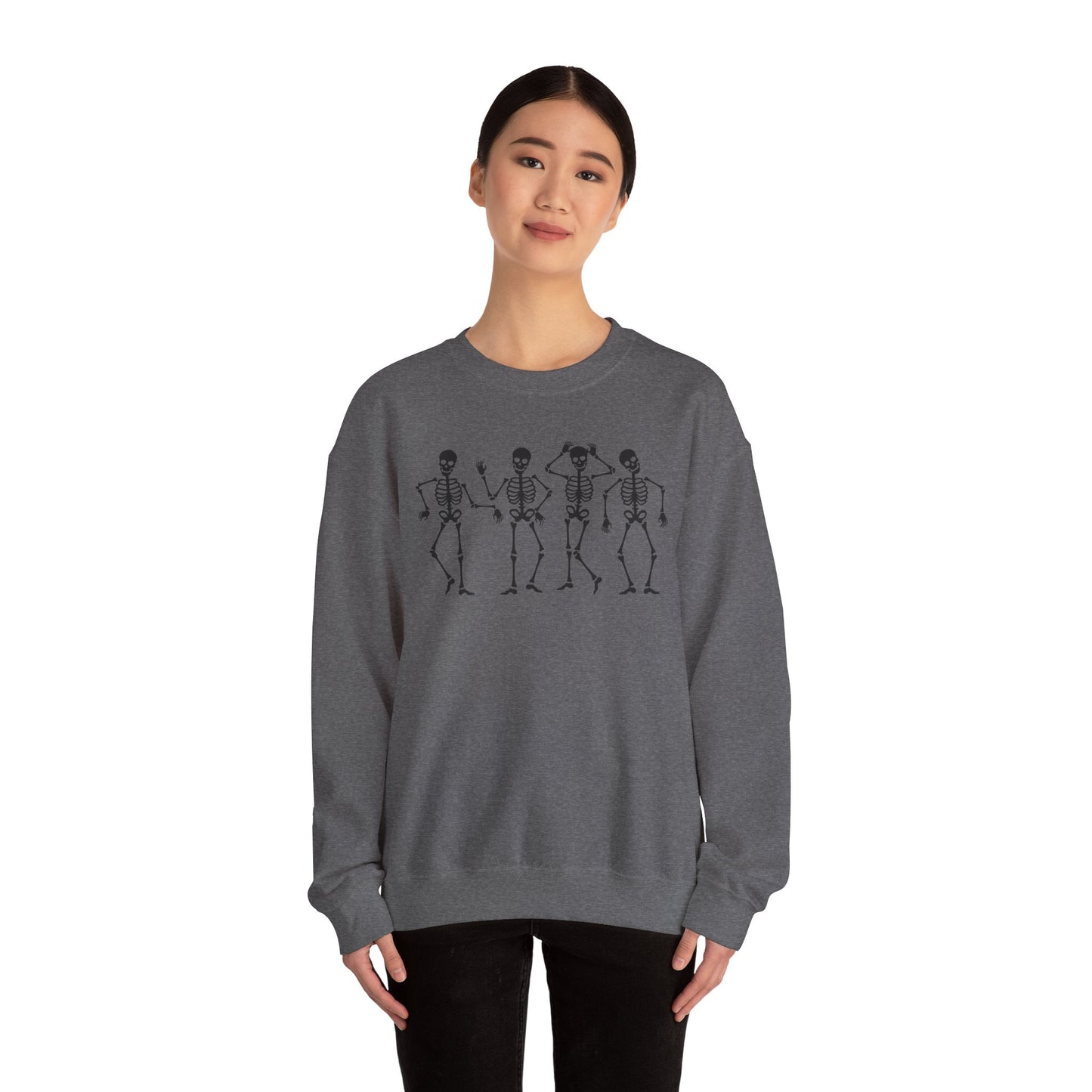 Dancing Skeletons Unisex Heavy Blend™ Crewneck Sweatshirt