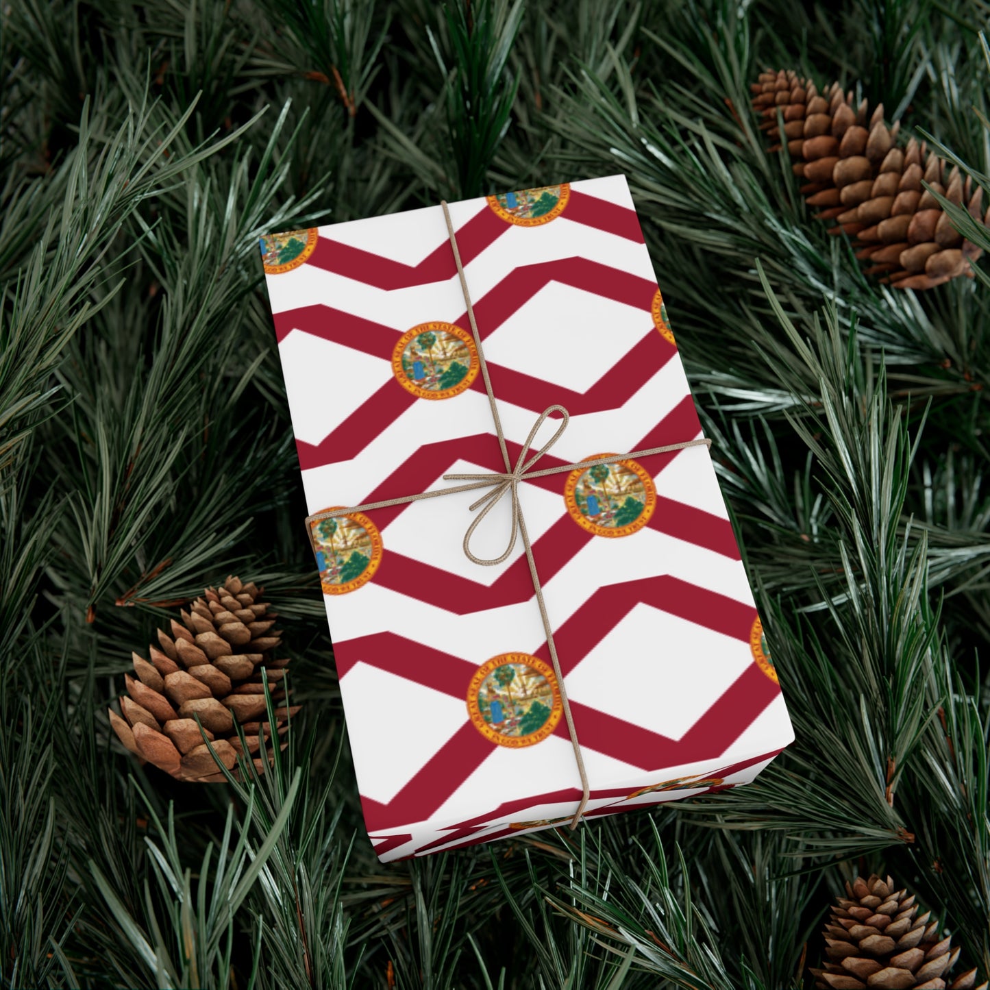 Florida Flag Gift Wrap Papers
