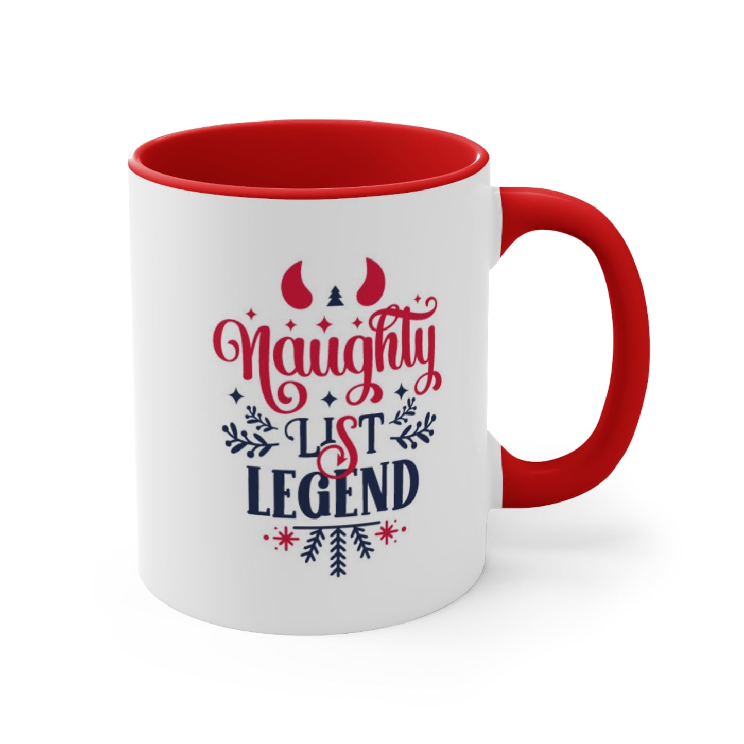 Naughty List Legend Accent Coffee Mug, 11oz