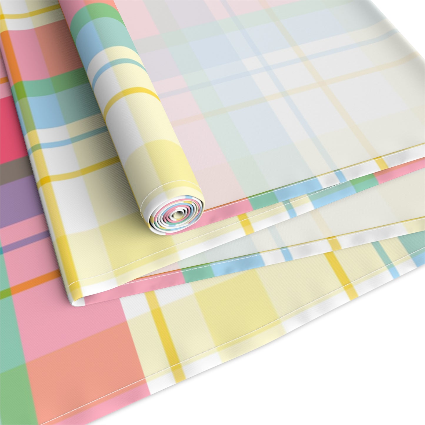 Madris Plaid Table Runner (Cotton, Poly)