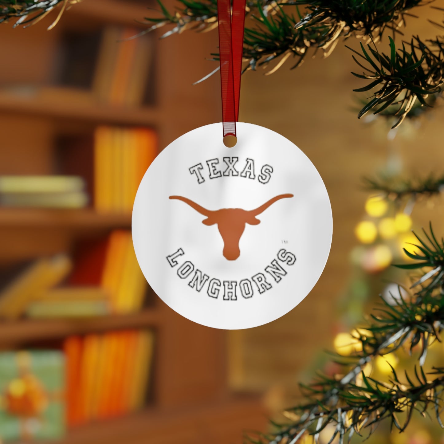 Texas Longhorns Metal Ornaments