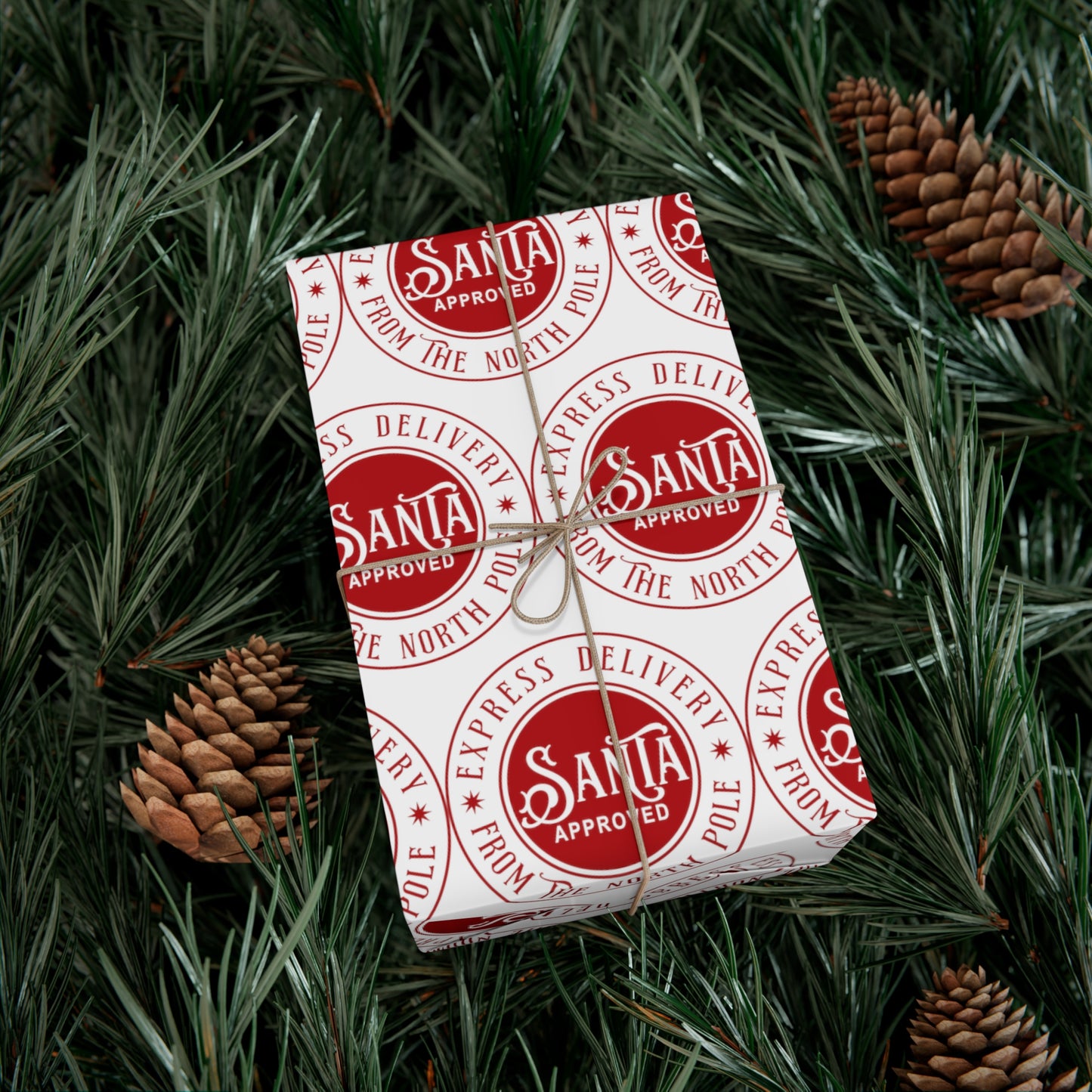 Santa Express Delivery Gift Wrap Papers