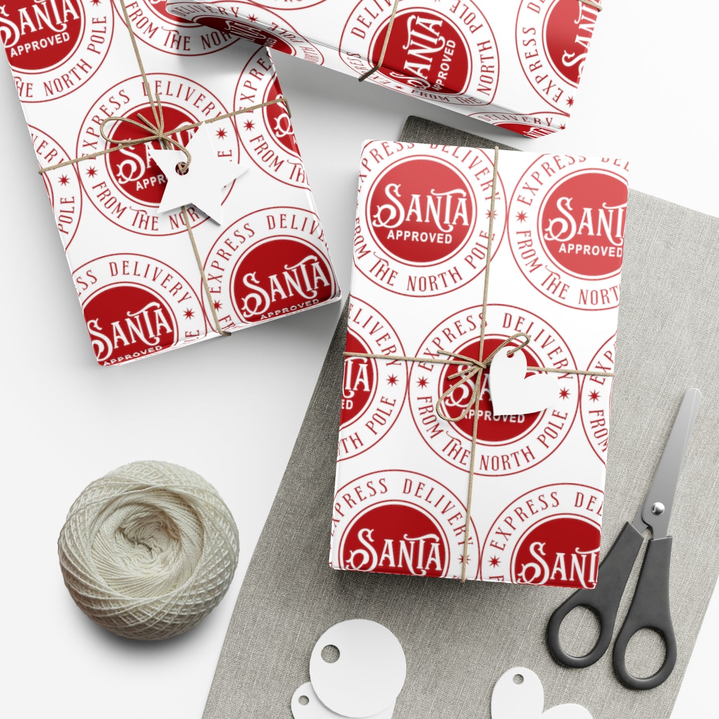 Santa Express Delivery Gift Wrap Papers