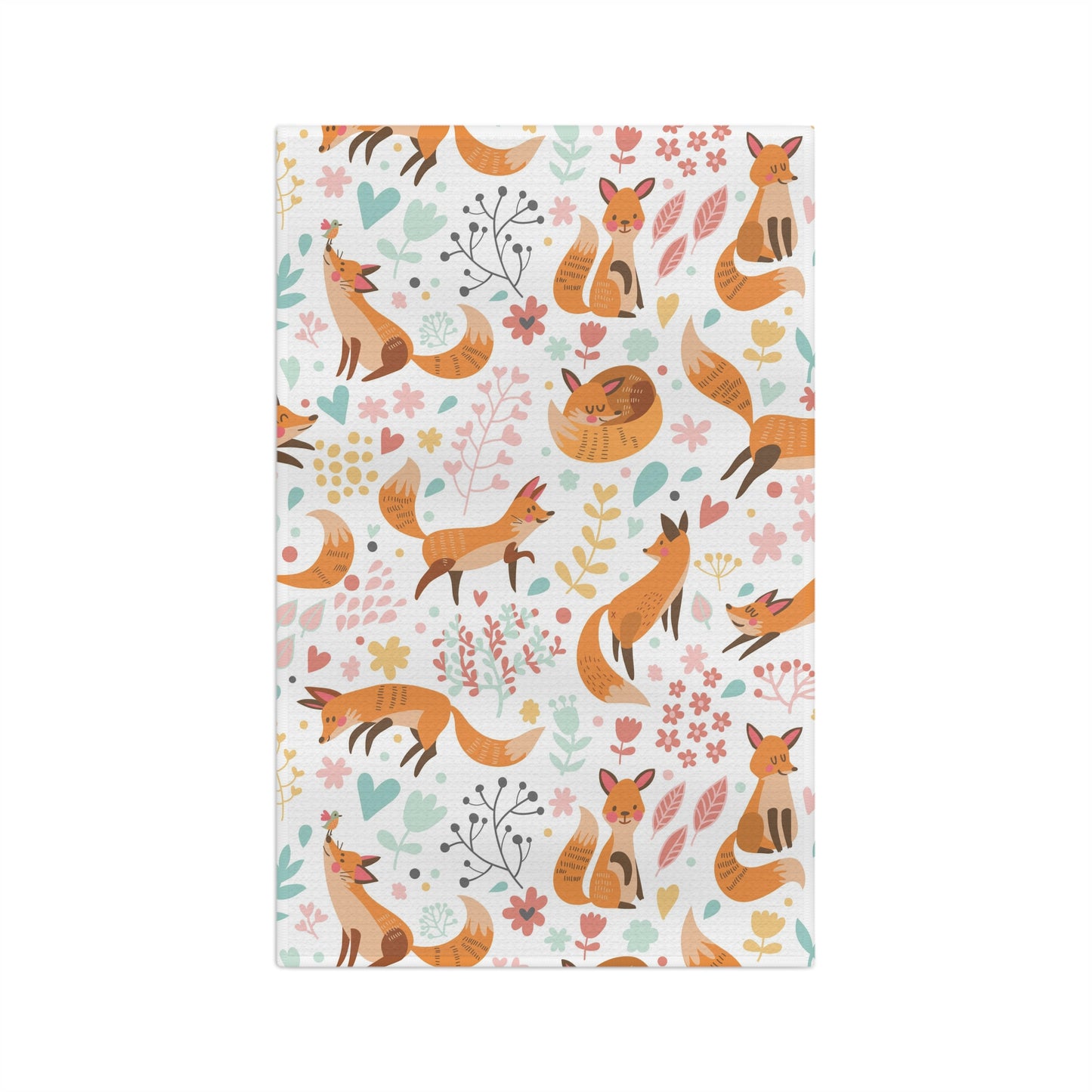 Foxes Soft Tea Towel
