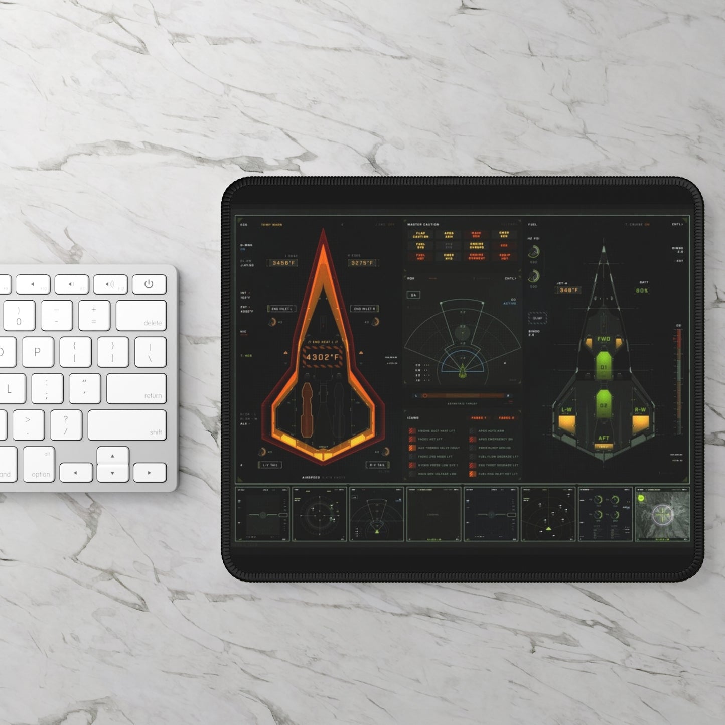 Darkstar Gaming Mouse Pad