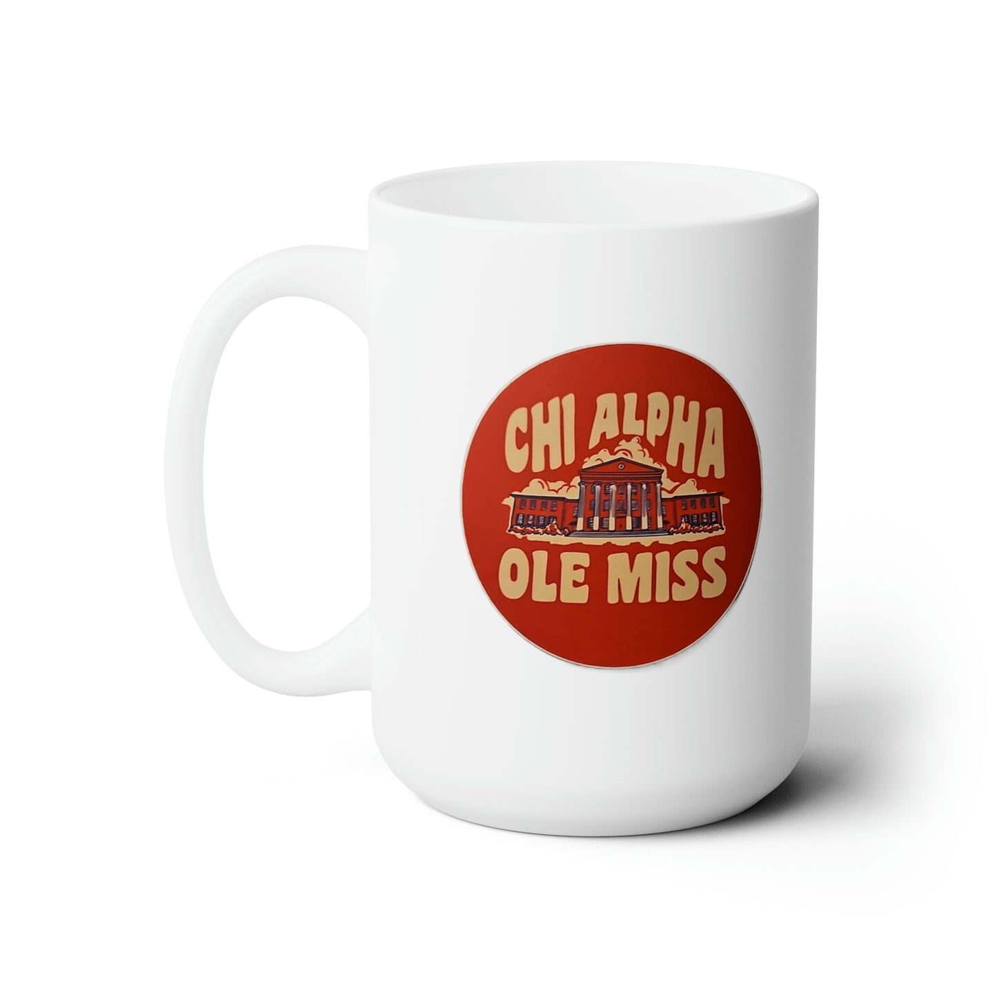 Chi Alpha Ceramic Mug 15oz