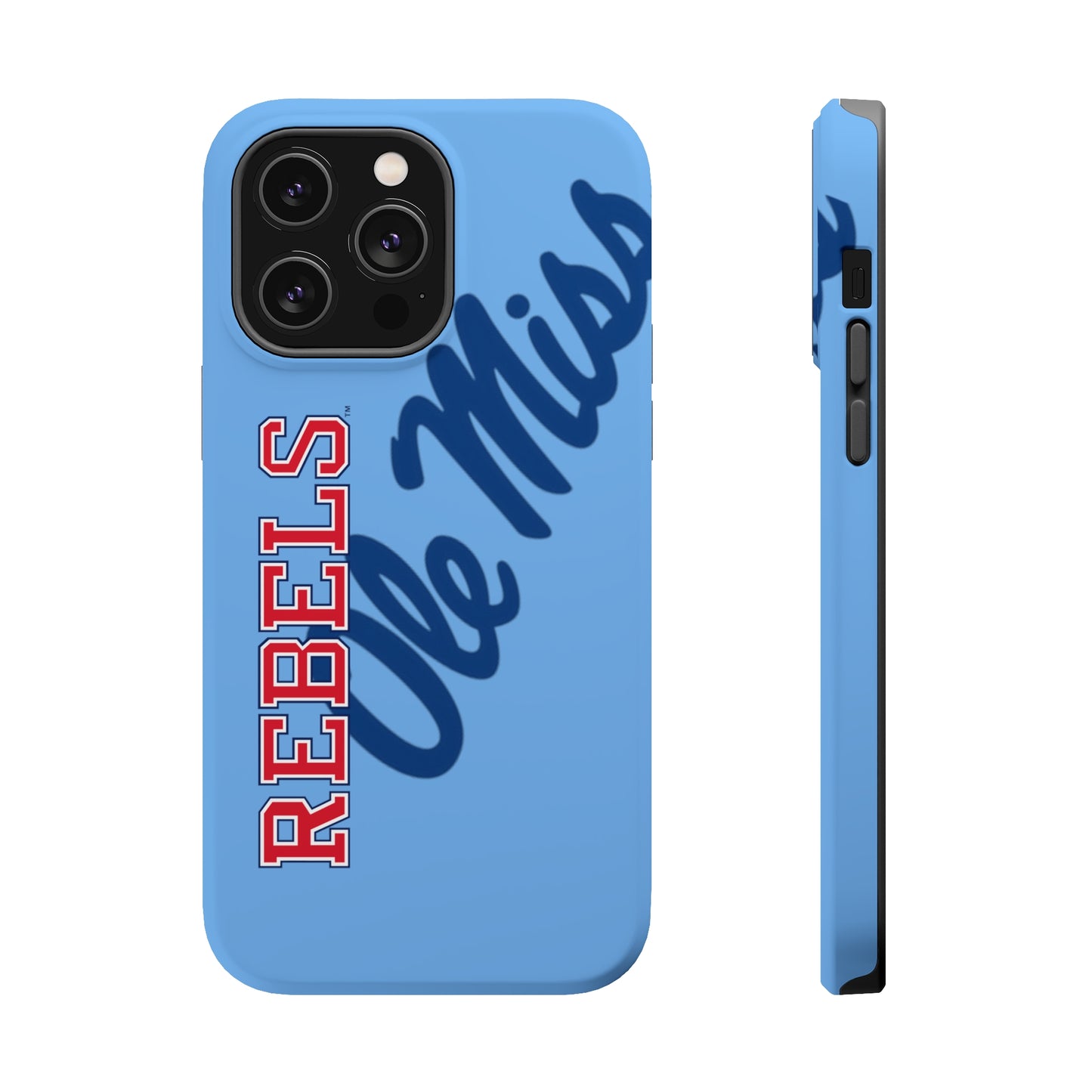 Ole Miss Rebels Iphone 14 MagSafe Tough Case (Blue)