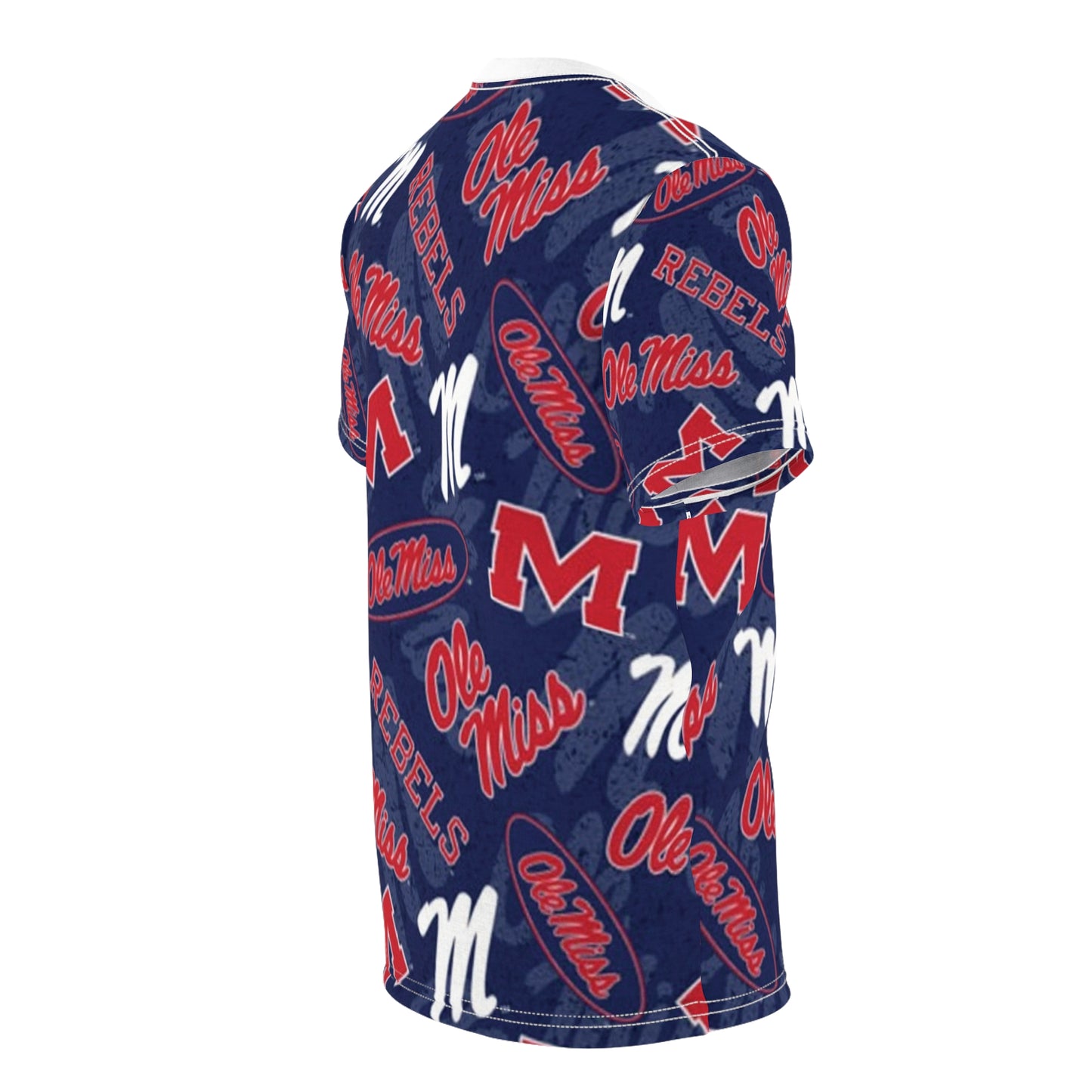 Ole Miss Unisex Cut & Sew Tee (AOP)