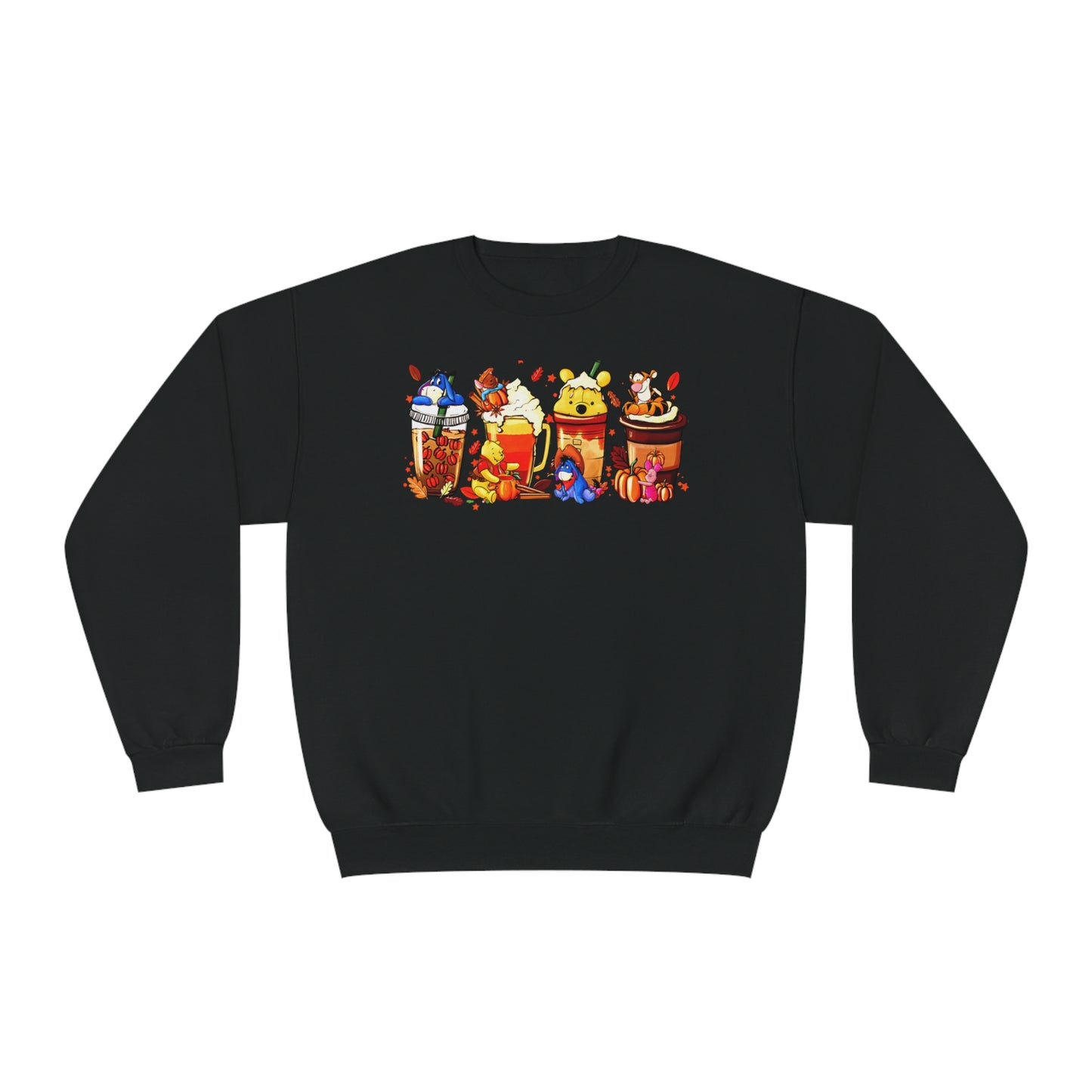 Pooh Bear Latte Unisex NuBlend® Crewneck Sweatshirt